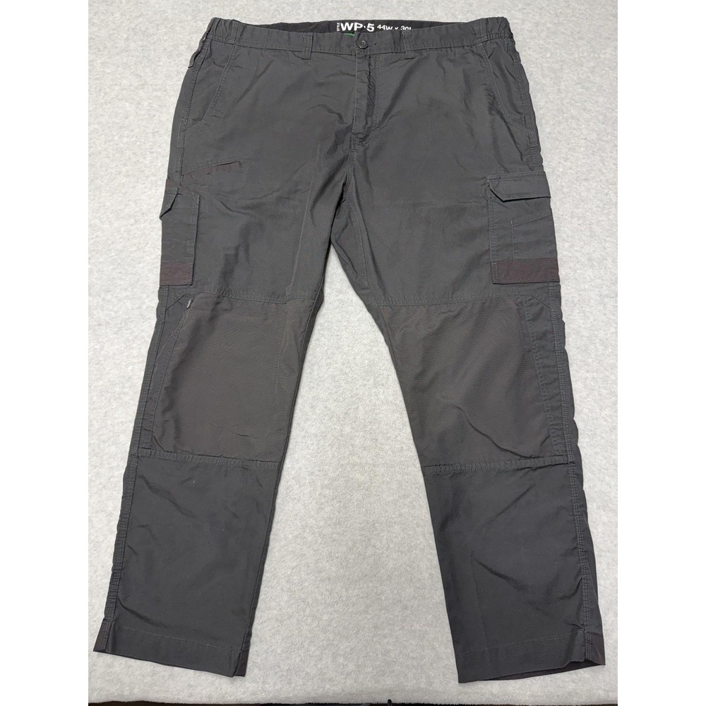 FXD Pants Mens 44x30 Gray Cargo WP-5 Canvas Workwear Relaxed Utility Pockets